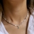 Gargantilla Cubos Rusticos - Pok_joyas