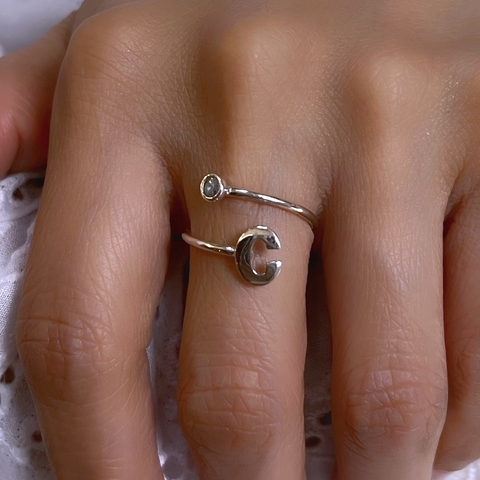 Anillo Letra Inicial - comprar online