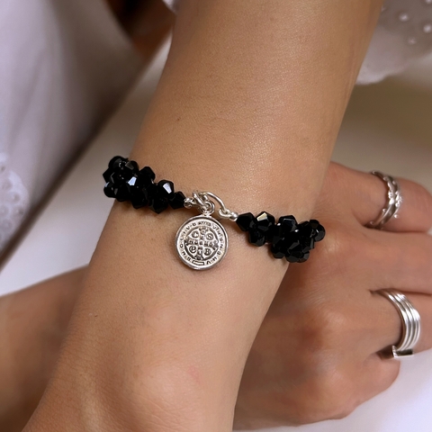 Pulsera tejida San Benito - comprar online