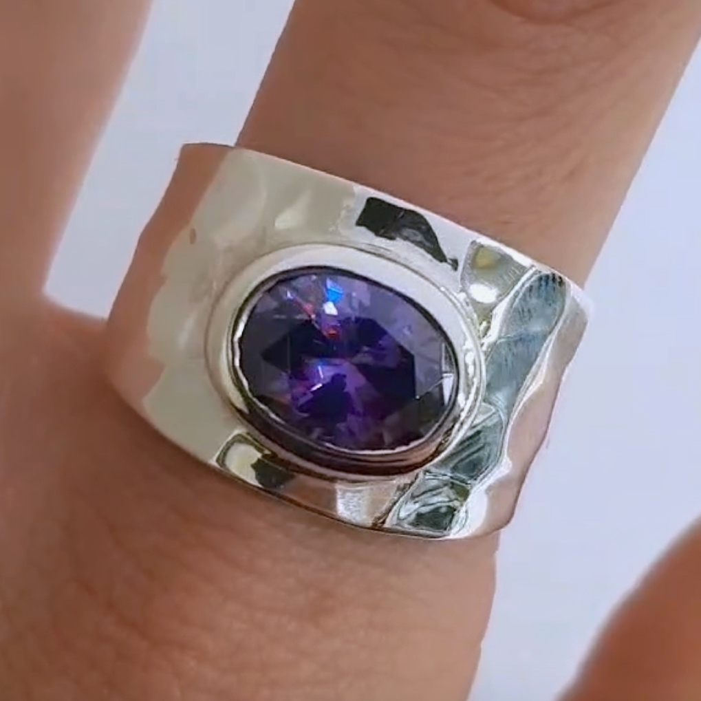 Anillo Martele Con Cubic thumbnail 4