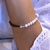 Pulsera de Perlas y Cuero - comprar online