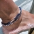 Tobillera doble de Cristales Azules - comprar online