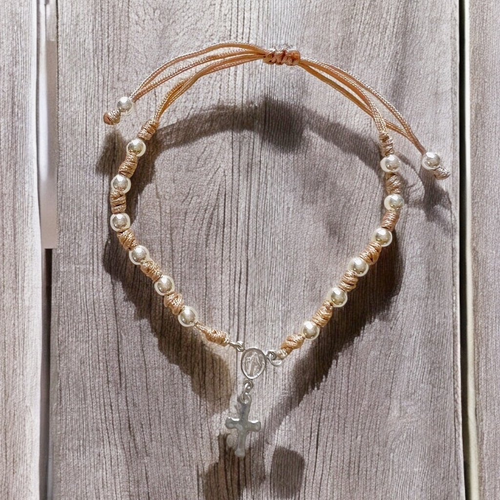 Pulsera Denario Tejida Macramé thumbnail 3