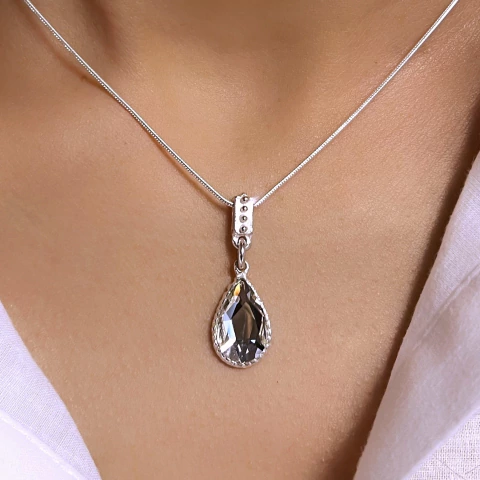 Collar Gota de Cristal