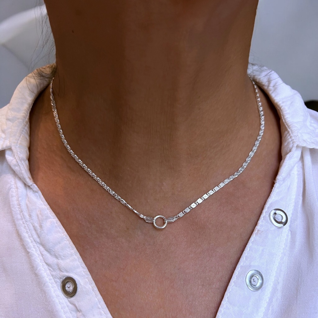 choker Plata Italiana thumbnail 3