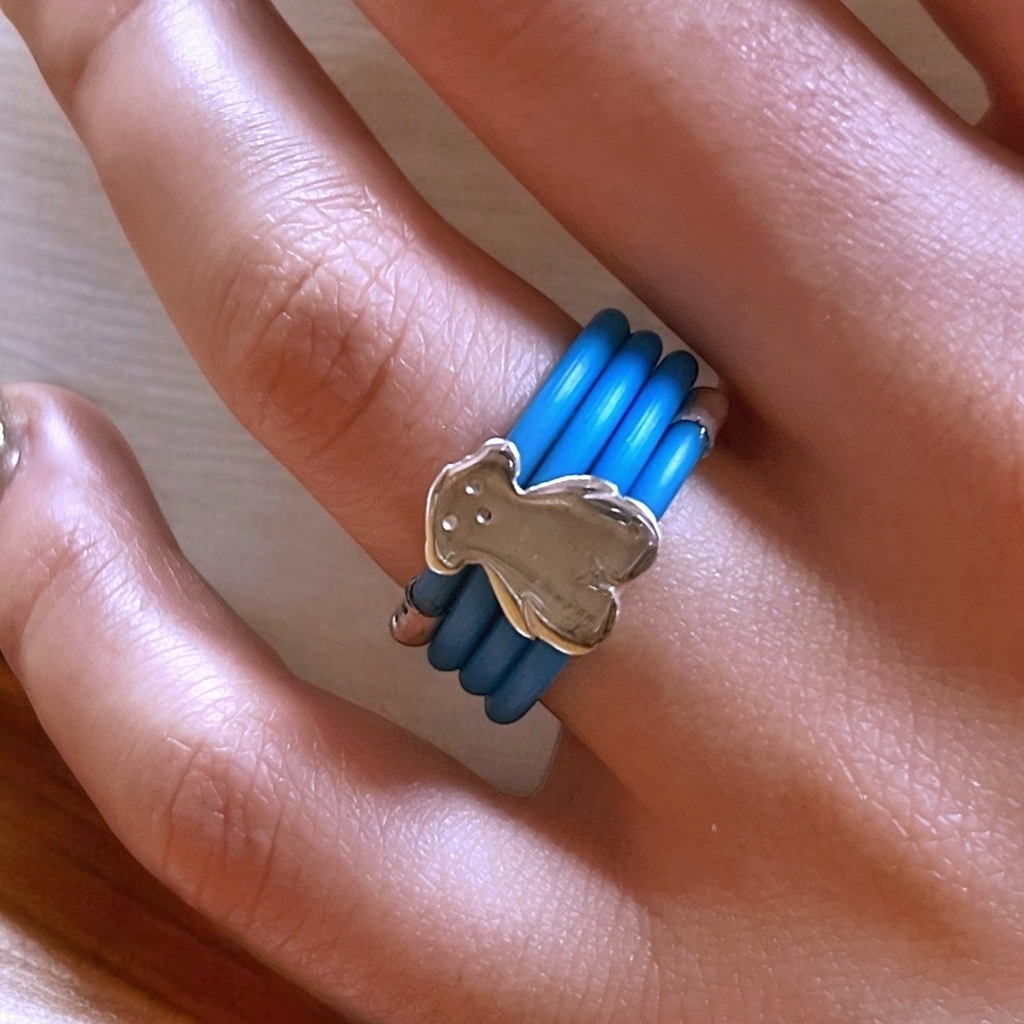 Anillo Caucho Osito Tous thumbnail 3