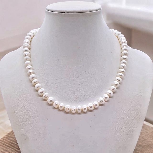 Collar de Perlas Marilyn 8mm thumbnail 2