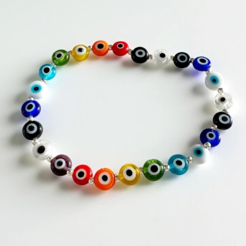 Pulsera Ojitos Multicolor Esikimir - comprar online