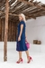 Vestido Feminino Pespontado Manga Curta Com Bolsos - Roupas Femininas - Blusas Vestidos Conjuntos | Vest Bellas 