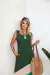 Vestido Longo Regata Três Cores Fenda Lateral - Roupas Femininas - Blusas Vestidos Conjuntos | Vest Bellas 