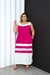 Vestido Longo Regata Gola Redonda Duas Cores - Roupas Femininas - Blusas Vestidos Conjuntos | Vest Bellas 