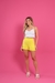 SHORT MIRELLA AMARELO LIMÃO - comprar online
