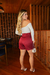 SHORT LUA VINHO - comprar online