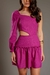 VESTIDO JULIETA FUCSIA - comprar online