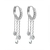 ARGOLA CRAVEJADA COM TRÊS GOTAS - modelo Ires - comprar online