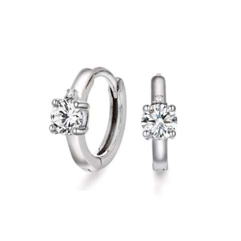 ARGOLA LISA PONTO DE LUZ - modelo Cristal - comprar online