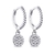 ARGOLA CRAVEJADA COM PINGENTE - modelo Diana - comprar online