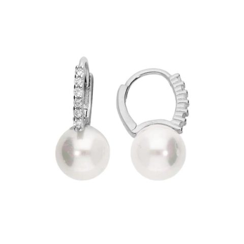 ARGOLA CRAVEJADA COM PÉROLA - modelo Turim - comprar online