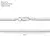 COLAR CHOKER LAMINADA FITA 40 CM - Modelo Gisele na internet