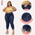 Calça Cigarrete Plus Size Jeans Feminina Capry Grande - loja online