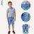 Bermuda Jeans Infantil Menino Masculino C Regulador E Cinto - Impérios Modas