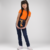 Calça Jeans Feminina Infantil Meninas Com Regulador Lycra - Impérios Modas