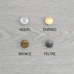 Botón vaquero n° 17 PELTRE - comprar online