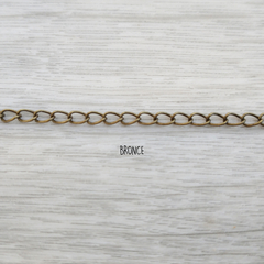 Cadena n° 1 x metro BRONCE - comprar online