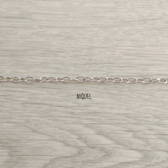 Cadena n° 30 x metro NIQUEL - comprar online