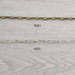 Cadena n° 54 x metro BRONCE - comprar online