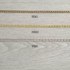 Cadena n° 8 x metro BRONCE - comprar online