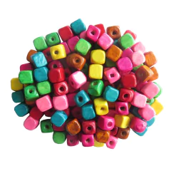 CUBITOS de madera 8 mm x 25 gramos SURTIDO - comprar online