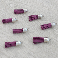 Flecos de gamuza x 10 uni. VIOLETA
