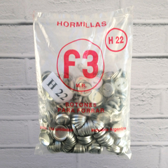 Hormillas metálicas N° 22