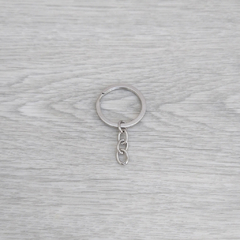 Llavero chato 30 mm x 20 uni. NIQUEL - comprar online