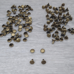 Remaches 8/8 tapados x 100 uni. BRONCE - comprar online