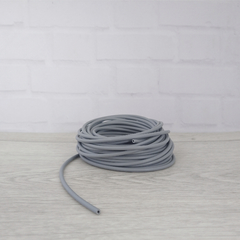 Spaghetti plástico 3 mm x 10 metros GRIS CLARO