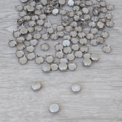 Tachas planas de 9,5 mm x 100 uni.