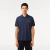 Camisa polo Polo Lacoste Clássic Fit Azul Marinho Mescla