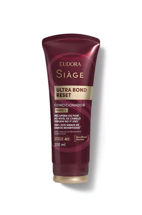 Condicionador Ultra Bond Reset 200Ml Eudora Siàge
