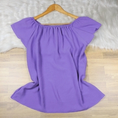 Blusa Ciganinha Lilás BS4809 - Exclusiva Chic Store