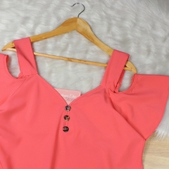 Blusa Ombro Vazado Coral BS4756 na internet