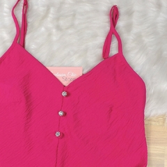 Regata com Amarração Rosa BS4642 - comprar online