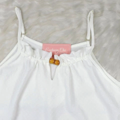 Regata com detalhe na Gola Branca BS4594 - comprar online