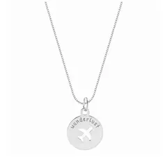 COLAR DE PRATA PINGENTE WANDERLUST