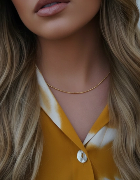 Collar Alemania (oro laminado 18 K) - comprar online