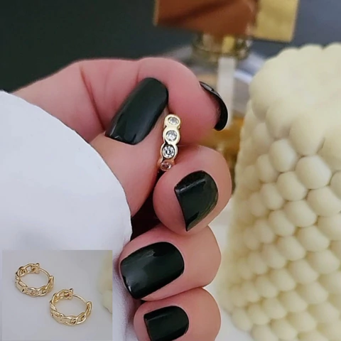 Argollas Málaga 13 mm (par) - comprar online