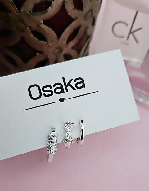 Set de aros Lisboa (1 par de cada modelo)