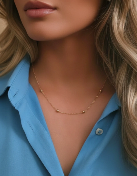 Collar Alicante (oro laminado 18 K) - comprar online