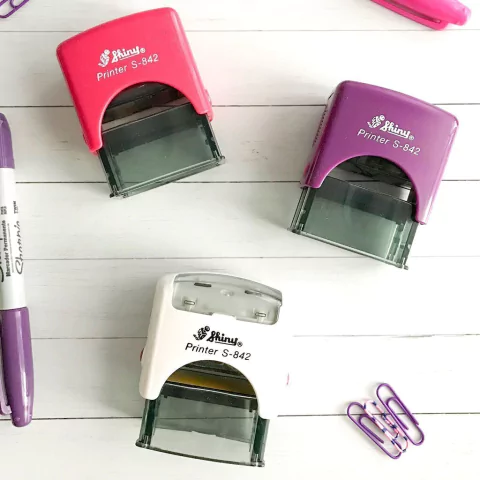 Sello Shiny S-842 - 38 x 14 mm. - comprar online